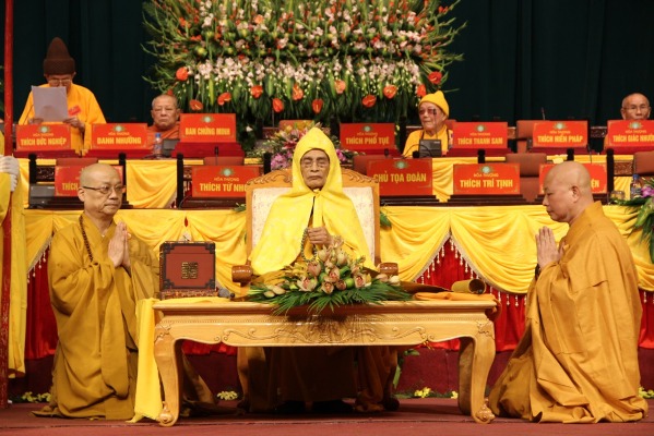 Успешно завершился 7-й  съезд Вьетнамской буддийской сангхи